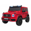 mamido Elektrické autíčko Mercedes Benz G63 AMG XXL STRONG 24V červené