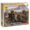 Zvezda Wargames (WWII) figúrky 6168 - Britský mínomet s posádkou 1939-42 (1:72)