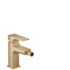 HansGrohe Metropol - Bidetová batéria s výpusťou Push-Open, kefovaný bronz 32520140