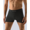 GINA pánské boxerky delší nohavička, bezešvé, jednobarevné MicroBavlna 54000P - černá M/L, vel. M/L, černá
