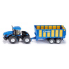 Siku Farmer Traktor New Holland s prívesom Joskin 1:50