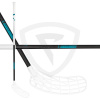 Unihoc UNILITE EVOLAB TITAN 26 White-Blue 96cm (=106cm) levá (levá ruka dole)