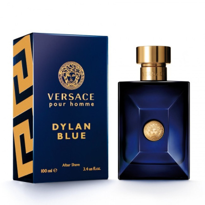 Versace Pour Homme Dylan Blue, Voda po holení 100ml pre mužov