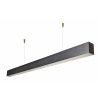 LED Solution Čierne lineárne prisadené / závesné LED svietidlo 120cm 40W 120lm/W Premium 191350