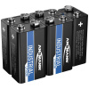 Ansmann Lithium Industrial 6LR61 9 V batéria lítiová 1200 mAh 9 V 5 ks; 1505-0002