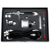 Siva Airbrush sada s rozprašovaciou tryskou 0,2 mm / 0,3 mm / 0,5 mm