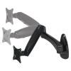 ARCTIC W1-3D nástěnný držák s ramenem pro monitor, 3D pohyb, 13