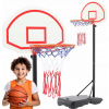 Basketbalový kôš s nastaviteľným stojanom 165 - 205 cm