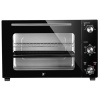 LaFe PIW-005, 1800W, 48 L, 90-230 C, Dvojstenná, Cool-touch, Funkcia grilu, Čierna, Elektrická mini rúra