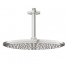 Grohe Rainshower - Hlavová sprcha Cosmopolitan, priemer 31 cm, stropný výpust 14 cm, supersteel 26067DC0