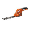 Akumulátorové nožnice na živý plot Black & Decker, 3,6 V, 1,1Ah, 15 cm (GSL300-QW) Black & Decker