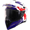 Airoh Commander 2 Helmet - Reveal Blue/Red Gloss, Varianta XXXL ARH195XXXL