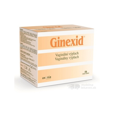 GINEXID vaginálny výplach sol vag (inov.2022) 3x100 ml
