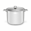 Nerezový hrniec so sklenenou pokrievkou 10l