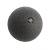 Masážní míč HMS BLM01 Lacrosse Ball, 12 cm, černý