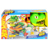 Hot Wheels city T-rex útočí na hasičskú stanicu JBM73