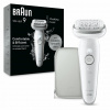 Braun Silk-épil 9 9-011 40 pinzeta/pinzety Stříbrná, Bílá