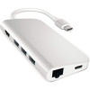 Satechi Multi-Port húb striebo ST-TCMAS