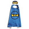 KOSTÝM KOSTÝM NINJAGO MODRÝ MASKA PLÁŠŤ NA PLES KARNEVAL HALLOWEEN