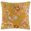 Butlers BOHEMIAN Vankúš kvety 50 x 50 cm - horčicová