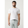 Karl Lagerfeld basic tričko pánske bavlnené s elastanom 2-pak A1M47097 biela L