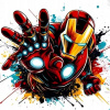 CUKROVÁ TLAČ Jedlý obrázok na tortu IRON MAN AVENGERS + POSTAVY MENO 29