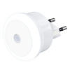 HAMA LED nočné svetlo Basic do zásuvky, senzor, auto zap./vyp., biele - 00223491