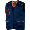 DELTA Delta Plus PRACOVNÁ VESTA PANOSTYLE - Navy-Oranžová, L Navy-Oranžová, L