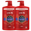 Old Spice Captain 3v1 pánsky šampón a sprchový gél 2x1000ml Old Spice