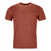 Ortovox pánske tričko 150 Cool Mountain Face T-shirt M | farba: clay orange blend, veľkosť: XXL