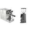Stone Espresso Mine Premium + Eureka Atom W 75, grey