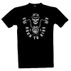 Tričko s potlačou Skull - Born to Ride pánské Černá 5XL