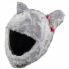 Kryt na motocyklovú prilbu FunnyRiders Grey Cat