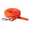 Firedog BioThane Vodítko 19 mm 2 m bez rúčky oranžové
