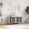 Skrinka na platne sivá sonoma 100x38x48 cm kompozitné drevo-ForU-831746