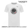 Tričko RANGER® - JIU-JITSU - a L Biela