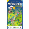 Ručně malovaná cyklomapa Mělnicko