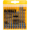 DeWALT Súprava pílových plátkov do kovu / T118A, T118C, T118EOF, T118B, T127D / (10 ks) DT2292