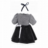 Oblečenie petitcolline fialové (pre bábiku 40 cm)