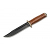 Magnum 02SC001 Ranger Field Bowie outdoorový nôž 15 cm, hnedá koža, kožené puzdro