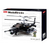 Sluban Stavebnica Model Bricks M38-B0752 Bojový vrtuľník Ka-50