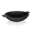 BANQUET Panvica WOK liatinová priemer 36,5 cm, čierna EXCELLENT