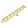 SRL - ALFA vetracia mriežka 60 x 400 mm ZLM - zlatá matná (C4) | MP-KOVANIA.sk