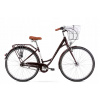 Mestsky bicykel - Romet Bicycle Pop Art Lux 28 m (18) Burgundsko Mat+Basket (Romet Bicycle Pop Art Lux 28 m (18) Burgundsko Mat+Basket)