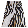 Dywany Łuszczów MIRO 52002.807 umývací koberec Zebra vzor protišmykový - krémová / čierna 120x170 cm