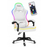 Herné kreslo HUZARO FORCE 4.4 RGB White