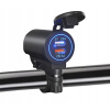 2x USB zásuvka na riadidlá 25,4 mm (palcové) a 22 mm, nabíjačka pre Harley, Yamaha, Honda