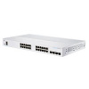 Cisco switch CBS350-24T-4X, 24xGbE RJ45+ 4x10GbE SFP+, fanless - REFRESH CBS350-24T-4X-EU-RF