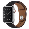 Techsuit Remienok na hodinky (W033) pre mužov - Apple Watch 1/2/3/4/5/6/7/8/SE/SE 2/Ultra (42/44/45/49 mm) - čierny KF239821