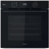 Whirlpool OMSK58CU1SB, StČervenáná, Elektrická rúra, 71 L, 71 L, S pomocou ventilátora, Katalytická